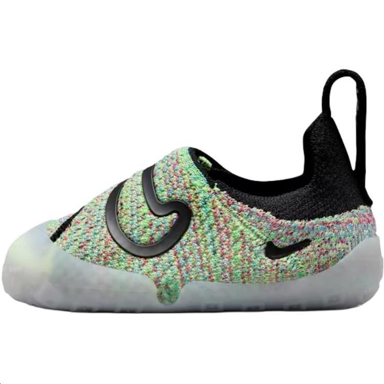 (TD) Nike Swoosh 1 Green Strike Baltic Blue Rush Pink Baby FB3244-302 EU 18.5