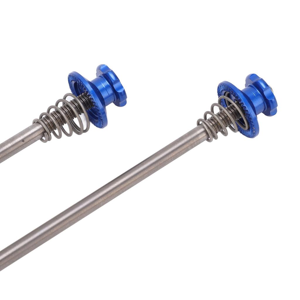 1 Pair   Hub Quick Release Poles Bike Front Rear   Alloy Axle Skewer Lever