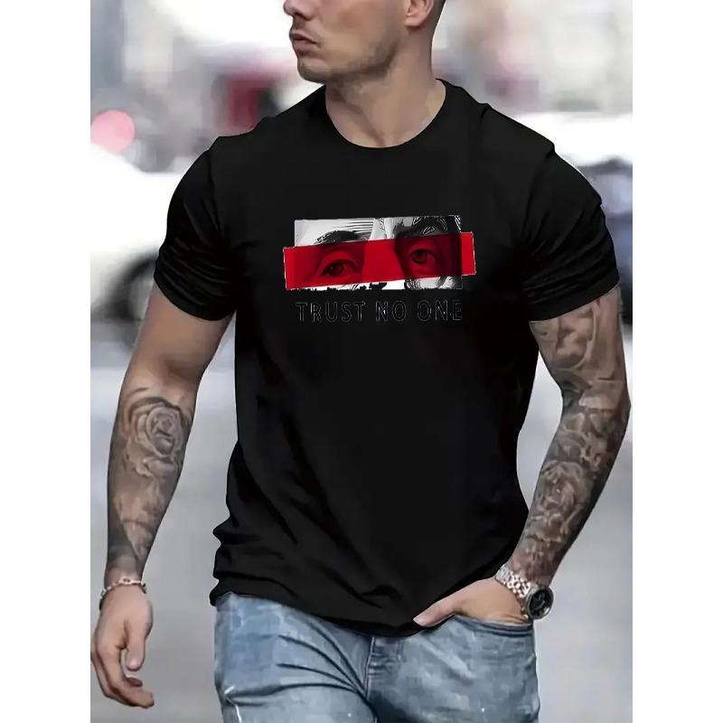 European sizes Mens TShirt Comfortable Crew Neck Casual Cotton ShortSleeves Soft Breathable Top Menswear Tshirt Summer Spring Streetwear
