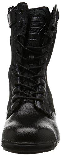 Fukuyama Rubber Arrow Max #89 High-Cut Safety Shoes with Zipper, Black, Size 27.0cm