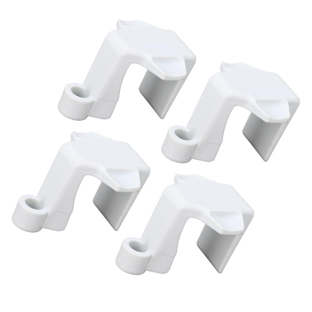4pcs Boat Bumper Clips Nylon Pontoon Boat Bumper Hangers Clts for 1 to 1.25 Inch Rails