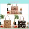 Reusable Lunch Box Bag With Durable Fabric For Work And Travel