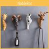 Animal Resin Modern Wall Hooks For Home Office Decor With Giraffe Zebra Designs