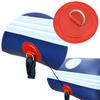 8cm D-Ring-Flicken D-Ring-Pad Runde Form SUP D-Ring-Flicken Salzwasserbeständig D-Ring PVC-Flicken für Surfbrett Paddleboard