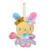 Sanrio Hello Kitty Cinnamon Dog Melody Coolomi Heart Blooming Series Cute Keychain Doll Plush Pendant 13.5cm-20.5cm Height Flower Bunny