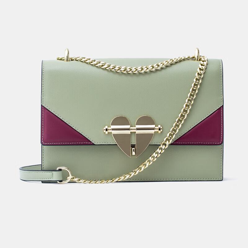 Sheraton Heart-shaped Chain Crossbody Bag Small