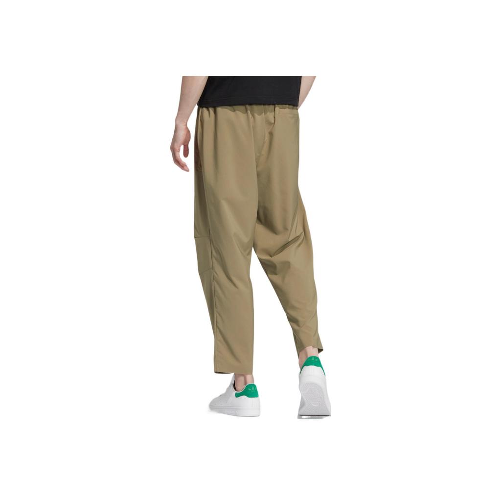 Adidas Originals Trefoil Lw Woven Pants Casual Straight-Leg Sportswear Men Bottoms Green HR3428