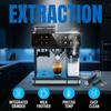 20 Bar Coffee Machine Fully Automatic Steam High-pressure Espresso Machine with Ground Brewing Espresso Machine
