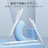 Four Candies Sharp Pencil Set Clear Case 0.5mm 3 Pieces HB Lead Refill 180 Eraser White Frost Students Drafting Writing