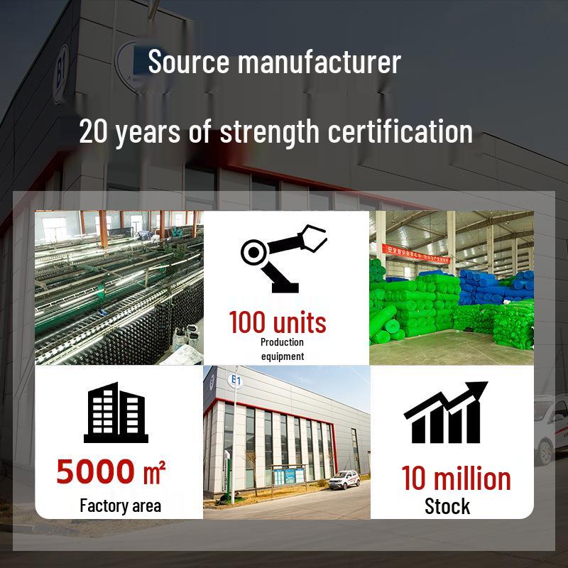 Black Encrypted 6-Pin Sun Shade Net for Outdoor Courtyard and Home