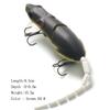 Esca artificiale a forma di topo da 15,5 cm, in plastica, per la pesca di lucci. Esca artificiale a forma di topo, crankbait, ideale per la pesca di lucci.