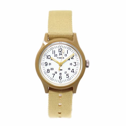 

Timex Original Camper 29mm (Cream) Watch, Japan Exclusive, TW2T33900