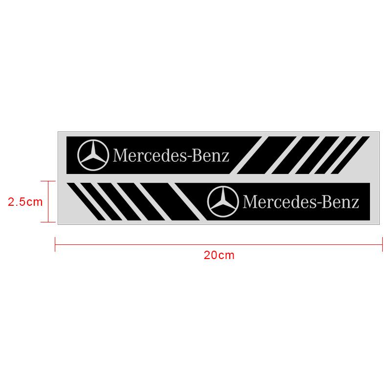 Samolepka pruh na boční zrcátko auta Karoserie vozidla Pro Mercedes Benz AMG W212 W205 W246 W177 W176 W213 GLC GLE GLS ML Vítejte Laserová projekce
