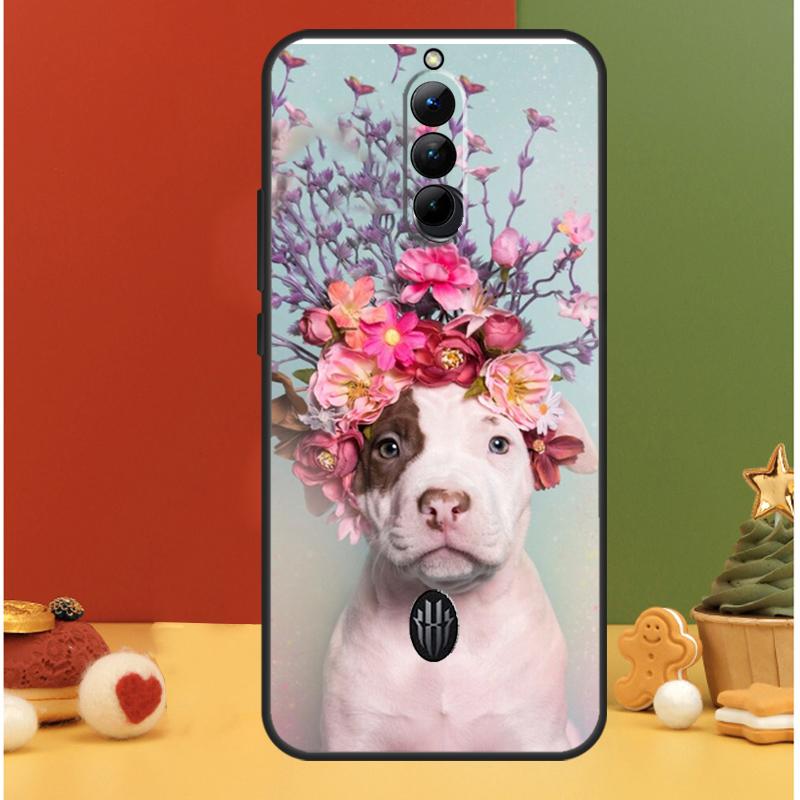 

Pit Bull Lovely Pet Dog Pitbull Case For ZTE Nubia Red Magic 10 Pro 9 8 8S 9S 10S 11 Pro Plus 6R 6 7 6S 7S Pro 10 Air Cover Red Magic 9 Pro Plus