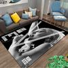 Lady Gaga V Magazine Chromatica Ball Diaries Cover Black White Miami Art novelty floor mat rug for office studio entryway decor