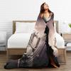 C Ronaldos Football Soccer  Blanket Flannel Awesome Soft Throw Blanket for Coverlet Autumn/Winter