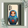 Matryoshka Art Russian  Phone Case For Samsung S25,S24,S21,S22,S23,S30,Ultra,S20,Plus,Fe,Lite,5G Black Cover