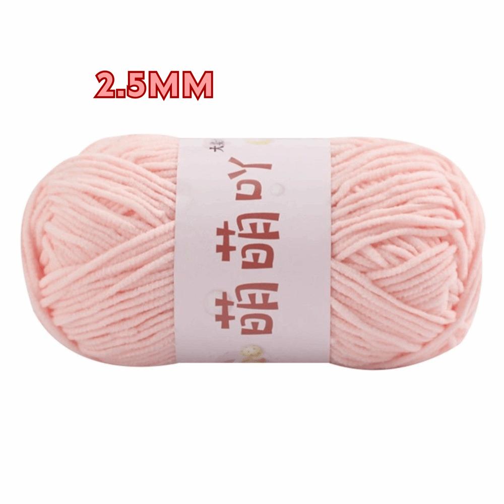 New Fluffy Texture Crochet Yarn Soft Thick Baby Yarn Medium Amigurumi Yarn DIY Projects