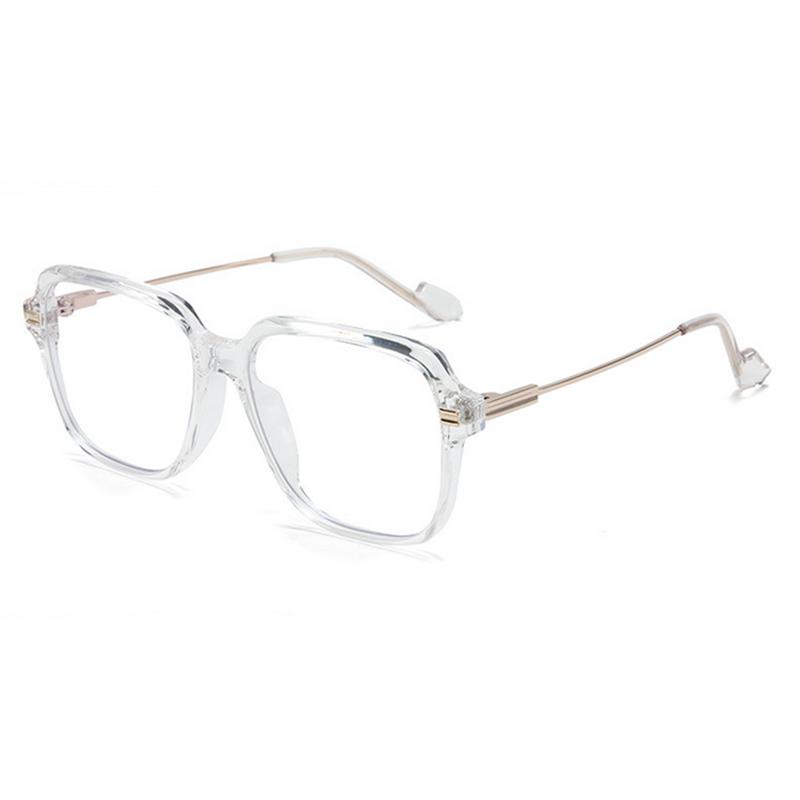 Oversize Big TR90 Metal Frame Prescription Spectacles Myopia -0.5 To -6.0 , Hyperopia +0.5 to +6.0
