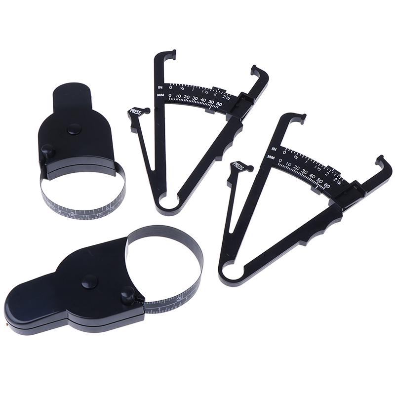 70mm Hautfalten Körperfettmonitor Messdiagramm Messschieber Tester Band Gesundheitswesen