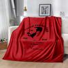Coperta con Stemma del Football Club Arsenal Testo Personalizzabile Coperta Accogliente Personalizzata Morbida Calda Accogliente Perfetta per Ufficio Picnic Riposo Biancheria da Letto per Tutte le Occasioni