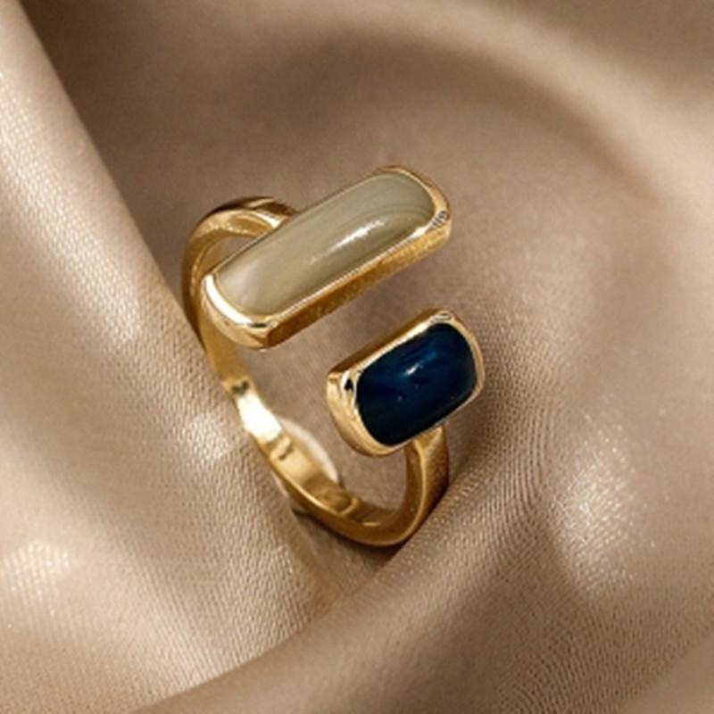 Korean Retro Japanese Luxury Women's Fashion Open Ring
