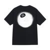 Stussy Style Mens Loose Fit Cotton Crew Neck Short Sleeve T-Shirt With Cartoon Print Casual Tee