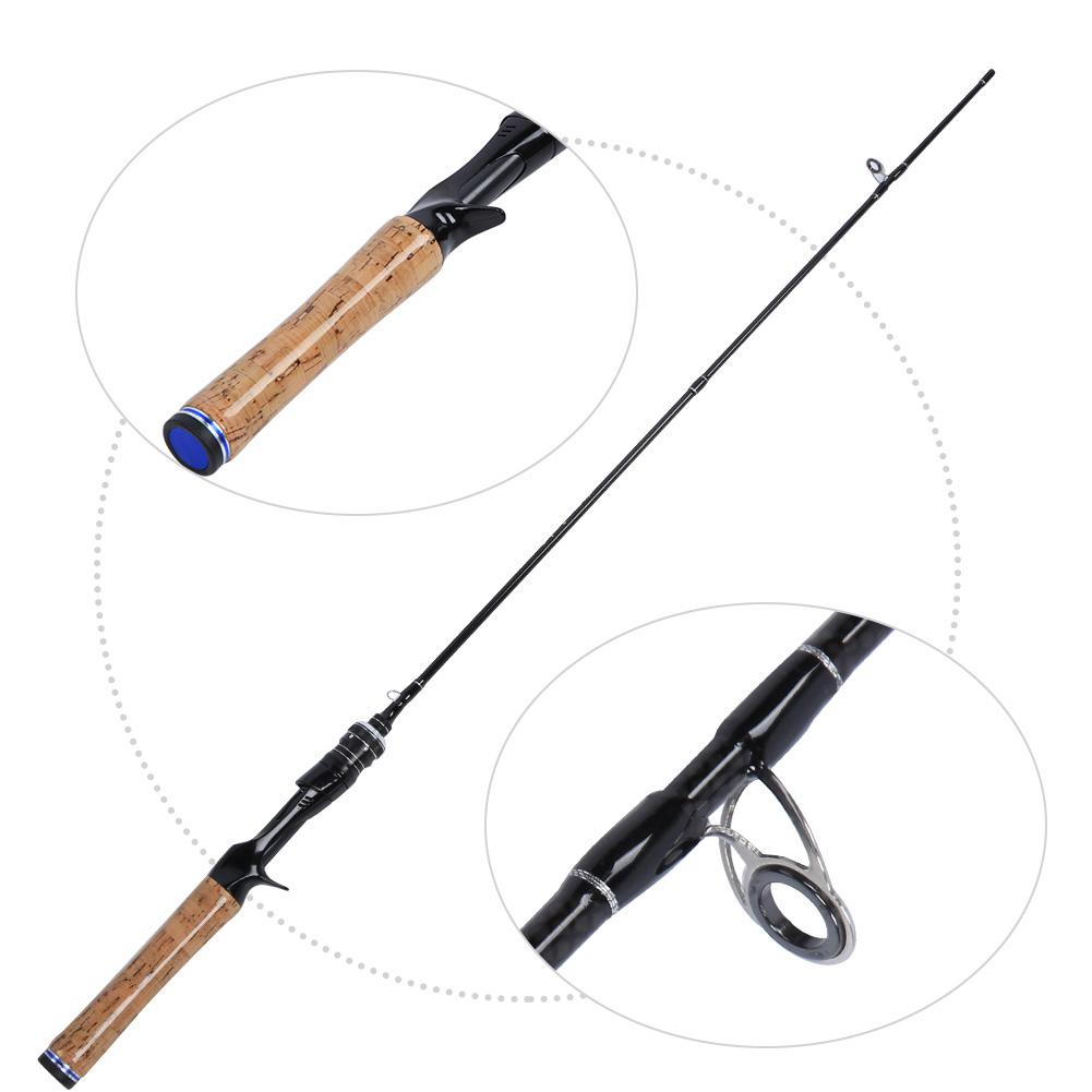 Carbon Horse Mouth Rod Ultralight Ultrahard Super Soft Fishing Pole Tackle 1.8mgun handle 1.8m
