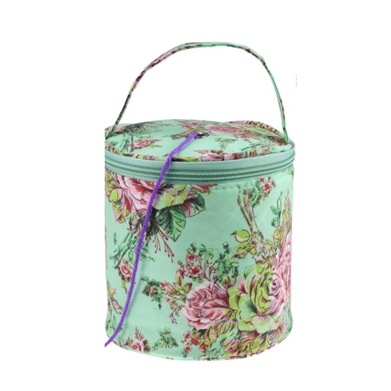 Knitting Accessories Storage Bag Wool Bag Storage Organizer for Crochet Hook Crafts Storage Yarn Holder Carrying Case