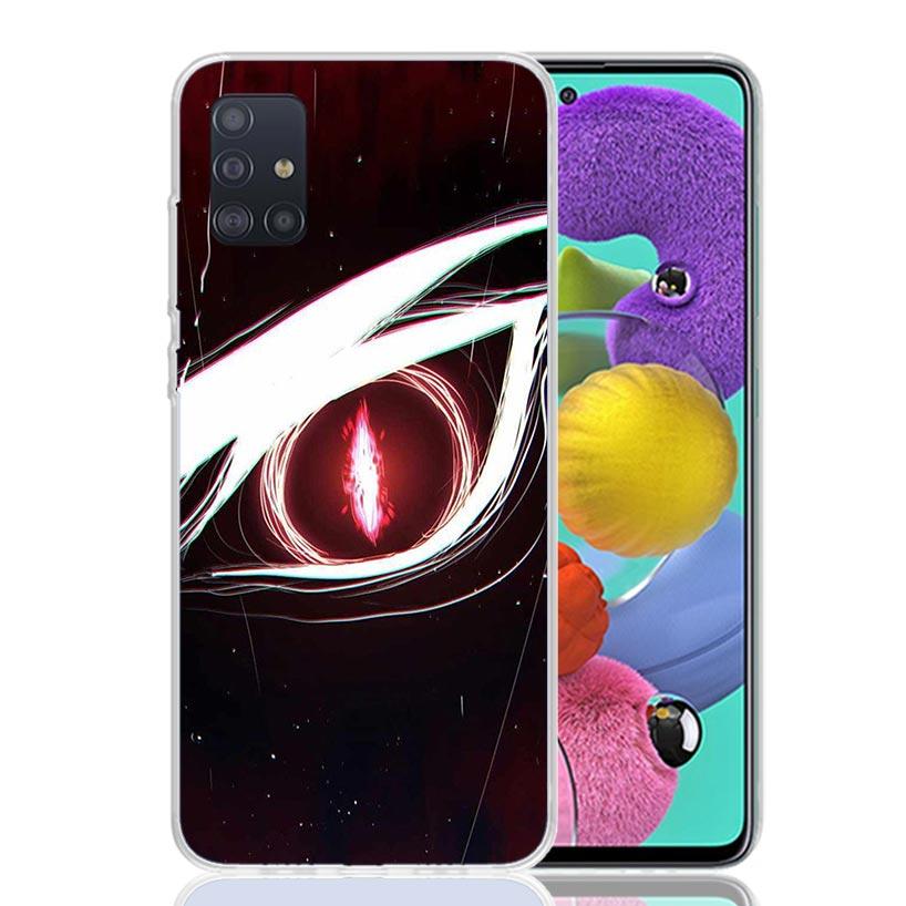 Scary Face Eyes Phone Case for Samsung Galaxy A52 A51 A50S A12 A22 A32 A72 A10S A30S A31 A71 Note 20 Ultra 10 Plus S10 Galaxy A5