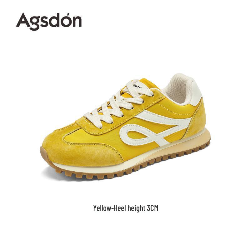 

Augusden Pink Women s Trainers 2025: New Autumn/Winter Thick-Soled Ballet Argan Sports Skateboard Casual Shoes. 36