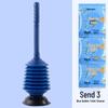 Toilet Plunger and Pipe Unclogger