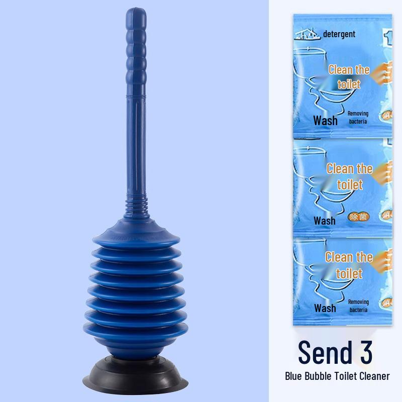 Toilet Plunger and Pipe Unclogger