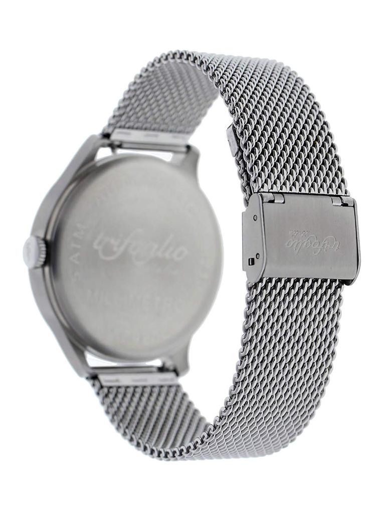 Veloce Trifoglio Italia VELOCE VL000SSBK Automatische Uhr mit rotierender Scheibe Hergestellt in Italien Mailänder Armband Retro Vintage Design [Trifoglio] Herren [Regulär