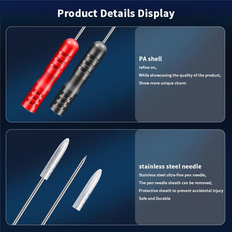 

2Pcs/Set Pt2003 Pen Extension Needle Multimeter Test Probe Tip Test Lead Tester Tools Car Tip Probes Diagnostic Tools one size