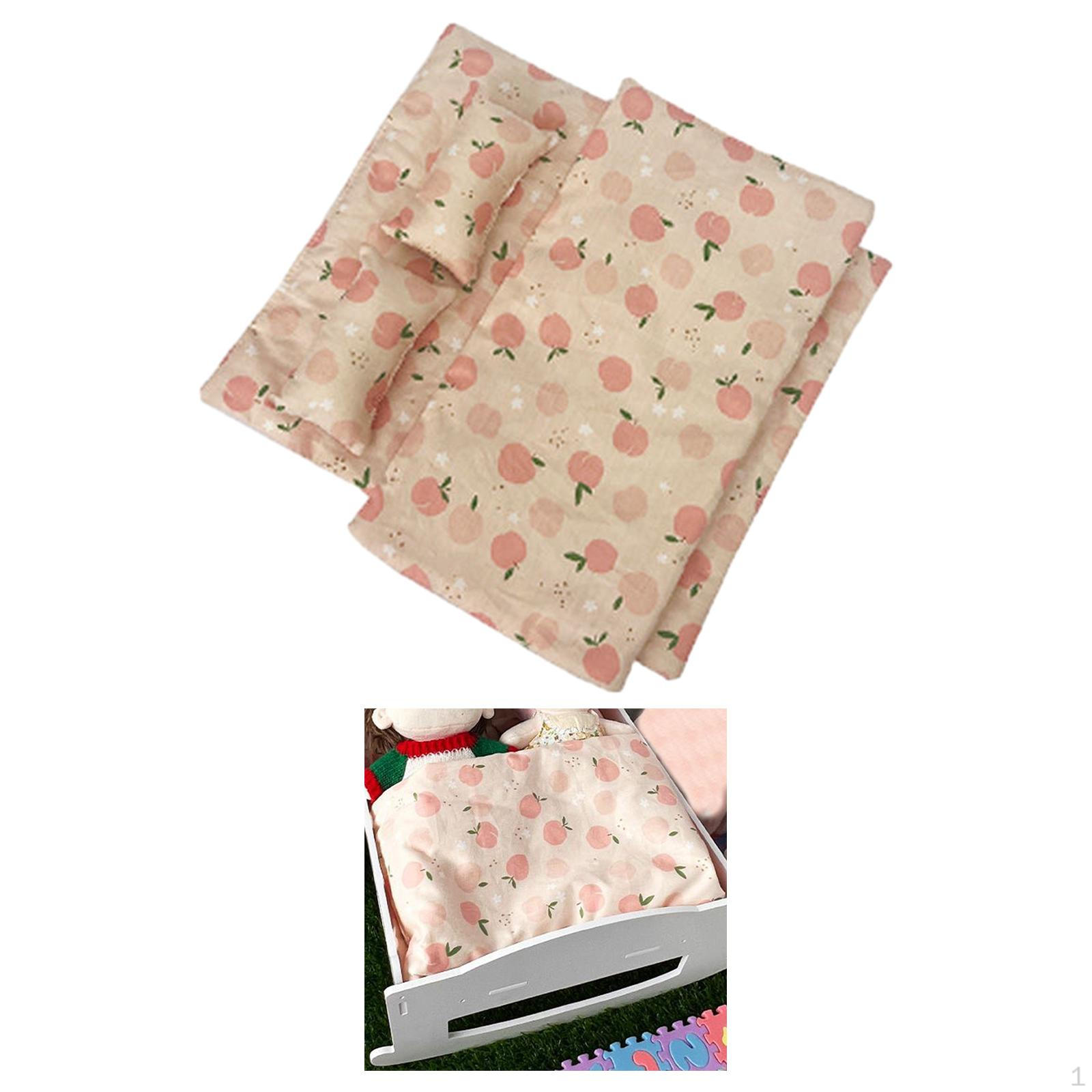 

Уютный комплект постельного белья для кукол для детей — идеальные кровати для подарка ко Дню святого Валентина