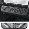 For Tesla Model 3 Juniper 2025 Under The Seat Air Outlet Protection Cover Net Rear Air Conditioning Outlet Mesh Car Accessories