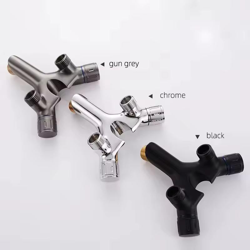 HLK Brass Bidet with Modern Vertical Spray Gun Wall-Mounted for Kitchen Hotel Bathroom Use Easy Installation