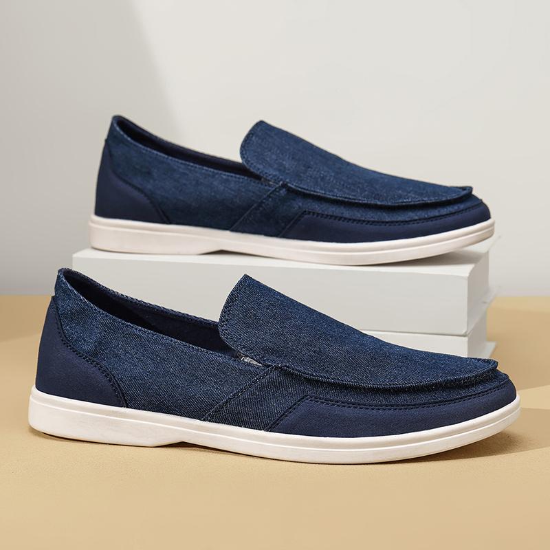 Men Large Size British Style Loafers Slip On Driving Moccasin Casual Walking Travel Shoes Sizes 40-47