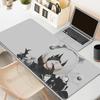 Anime Cat Ear Gaming Mousepad Desk Thick Computer Surface Mousepad, & Mat, Large, Non-Slip, Pad, Easy-to-Clean (3060CM)