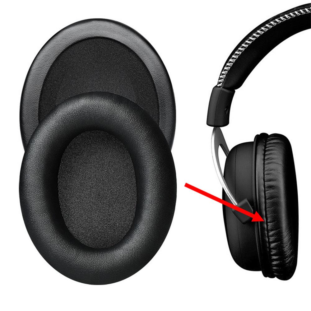2 Coussinets d'Oreilles en Cuir Protéiné pour Hyper-X Cloud II III Stinger