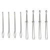 Kordelzug-Einfädler-Set, Metall-Einfädler-Clip, elastische Bänder, Kordeln, Näheinfädler für Hoodies, Shorts, Hosen, Kordelzug-Ersatz