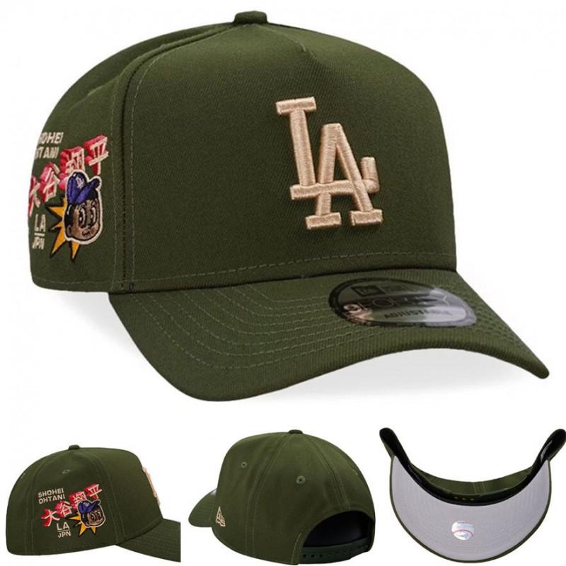 Los Angeles Dodgers Ohtani Baseball Cap Curved Brim Adjustable Embroidered Sun Hat