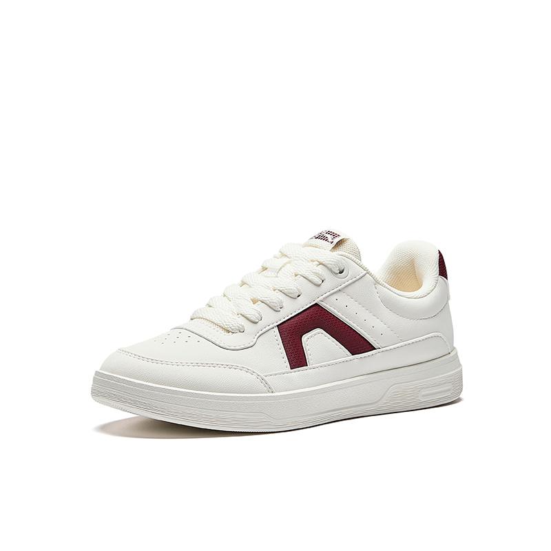 Anta Fabric Synthetic Leather Trend Classic Fashion Comfortable Wear-Resistant Shock Absorption Low-Top Skate Shoes Women Sneaker 922538026-6