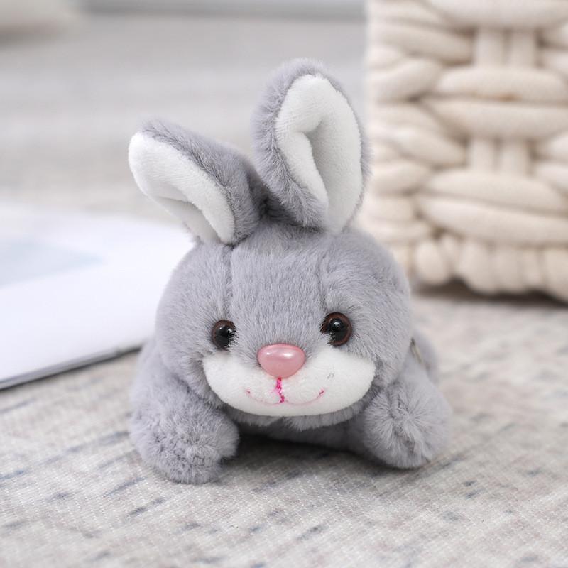 Creative Cute Plush Rabbit Keychain Stylish Unique Bag Charm Delicate Adorable Couple Gift