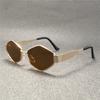 Vintage Punk Style Sunglasses Men Retro Round Metal Frame Women Sun Glasses Fashion Eyewear