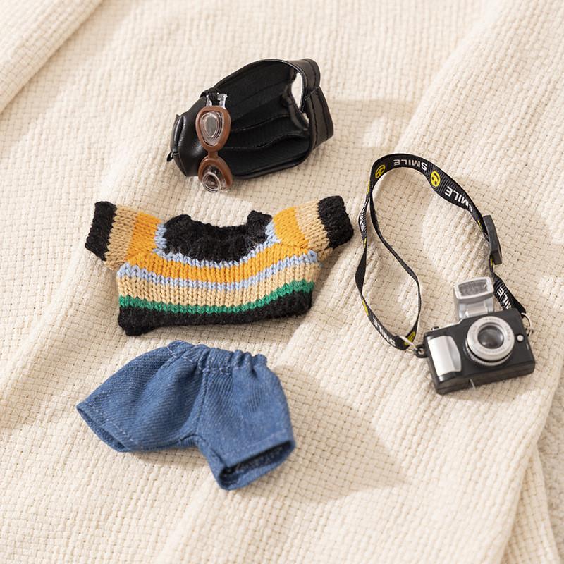 Stuffed 15cm Delightful Dog Doll With Camera In Stylish Sleepwear Ideal For All Ages