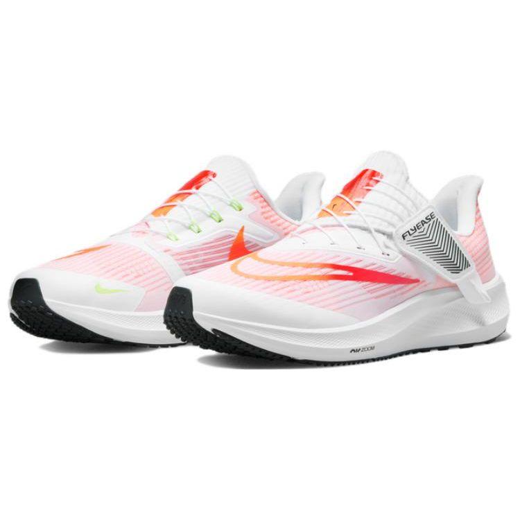 Nike Pegasus Flyease Easy On And Off Comfortable Sports Low Top Marathon Running Shoes Men Sneaker Pink White DJ7381-102