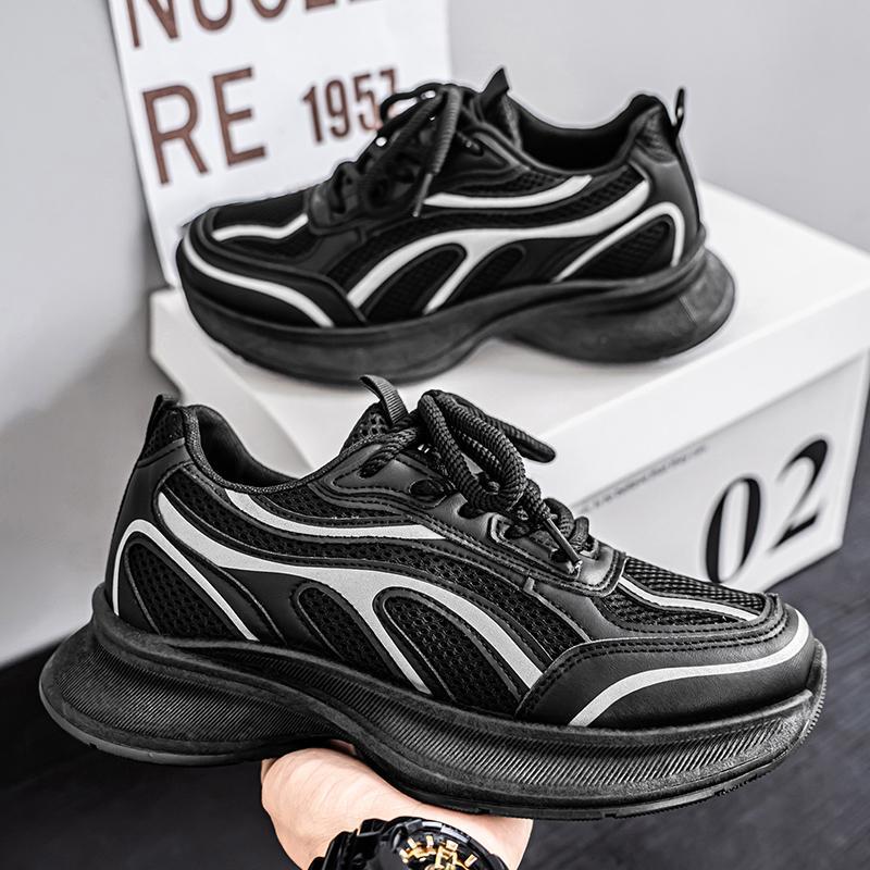Trendy Brand Versatile and Comfortable Men's Dad Shoes 2025 Summer Breathable Platform Men's Shoes Fashion Sports Casual Shoes