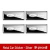 Metal Car Emblem: Ford Mondeo, Focus, Edge, Explorer Decorative Sticker